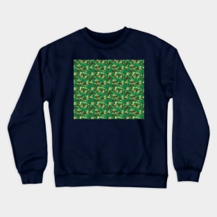 Green Camouflage Crewneck Sweatshirt